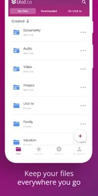 Uloz.to Disk android App screenshot 3